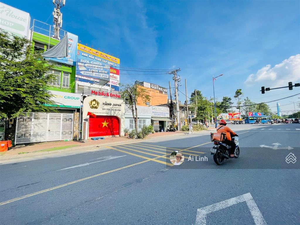 Hiếmmặt tiền ngay ngã tư thủ đức gần góc võ văn ngân 113m2 (5x22) full thổ sẵn hđt 32tr/thshr