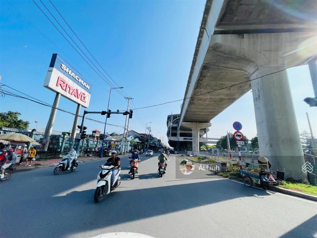 Giảm 2 tỷ đất xây building mặt tiền linh trung gần ga metro cnc 382m2 ngang 7m vuông a4 xpxd 6 tầng