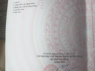 Gần sân bay gia bình  trục chính đọ giá đầu tư 3, x tỷ