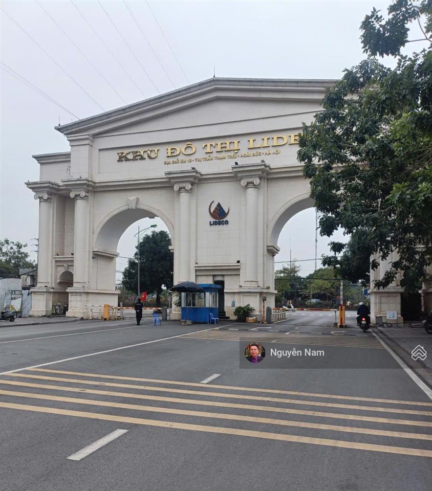 Btsl lideco 235,5m2  5t, vị trí đẹp, gần hồ, ỏ đẳng cấp, 28.2 tỷ