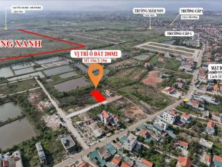 Cần bán ô đất 200m2 (10m x 20m) đường rộng 6m, cách dự án hạ long xanh 150m