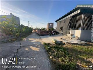 Cần bán ô 116m2 mặt tiền 6,5m giá chưa đến 1 tỷ, gần nút giao cao tốc và đường vào hạ long xanh