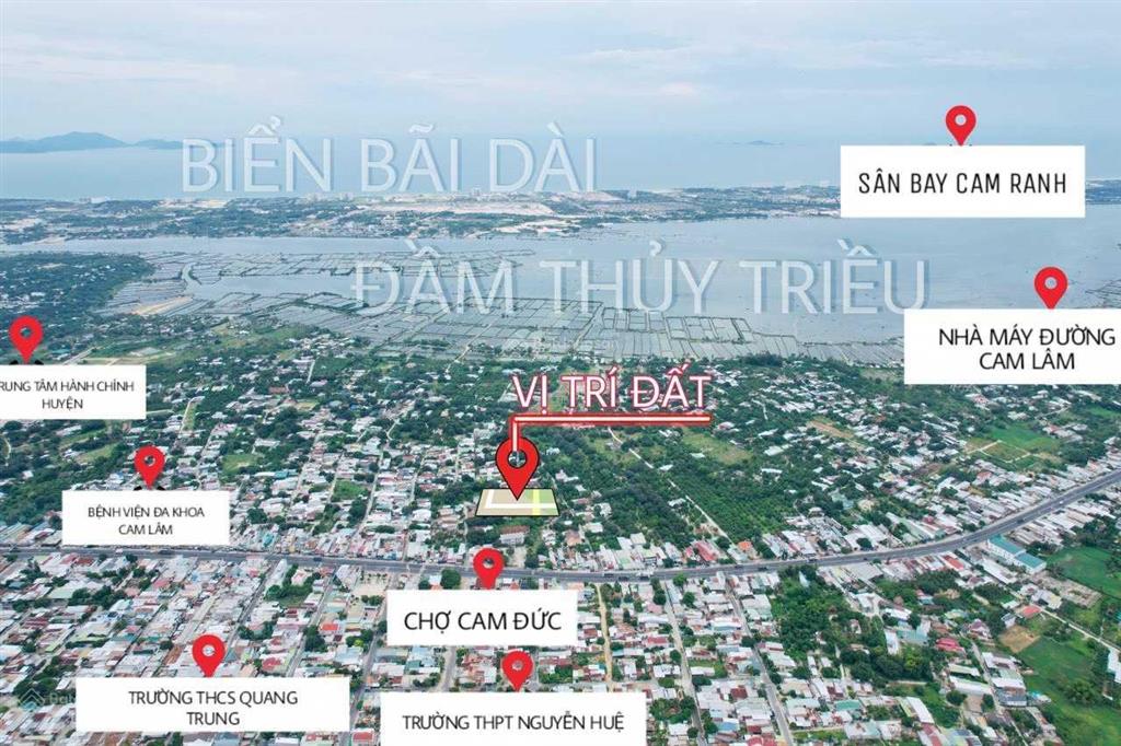 9tr/m2 (1 tỷ 4) ven đầm cam đức. quy hoạch an toàn 2045