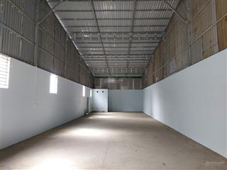 Cho thuê nhà xưởng 250m2 tại phường thạnh xuân, quận 12