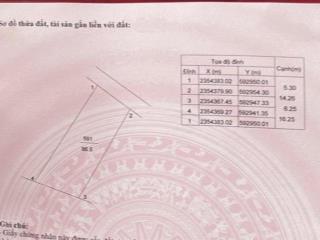 Bán đất thổ cư 86.5m² full thổ yên tàng sóc sơn, gần vành đai 4 tiềm năng đầu tư,mt 5.3m nở hậu