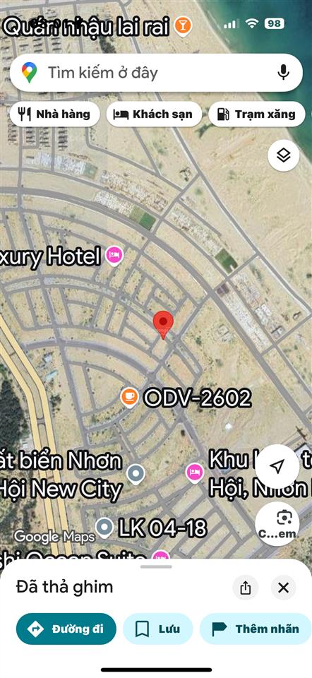 Chính chủ bán lô góc liền kề đẹp nhất phân khu 2 nhơn hội new city phường quy nhơn đông