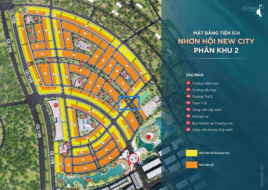 Chính chủ bán lô góc liền kề đẹp nhất phân khu 2 nhơn hội new city phường quy nhơn đông