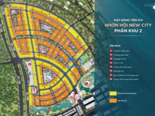 Chính chủ bán lô góc liền kề đẹp nhất phân khu 2 nhơn hội new city phường quy nhơn đông