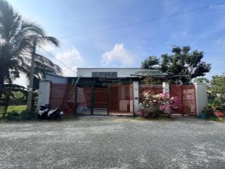 Nhà + xưởng 468m2 mặt tiền lê thị lơn  bình mỹ  củ chi