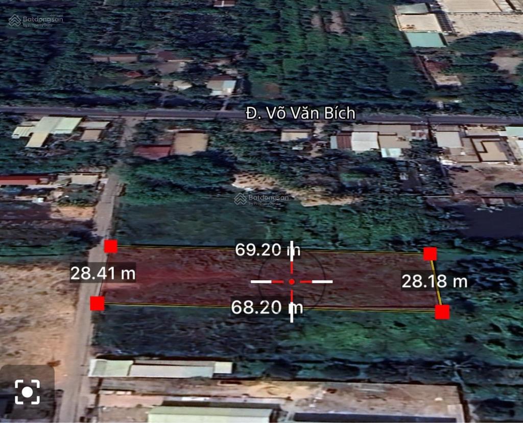 Bán đất thổ cư 1934m2 (30x70m) 1 sẹc võ văn bích  bình mỹ  củ chi