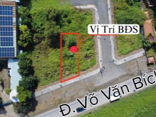 5x20=100m2 full thổ cư mặt tiền đường võ văn bích  bình mỹ  củ chi