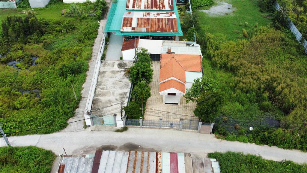 Nhà vườn 16x 30m mặt tiền đường 363  bình mỹ  củ chi  1 sẹc hà duy phiên
