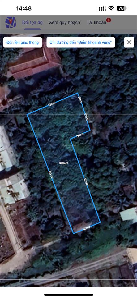 1000m2 đất vườn, cây ăn trái 1 sẹc đường hà duy phiên  bình mỹ  củ chi