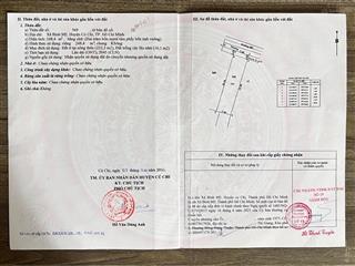 7,6 x 33 m = 248m2 thổ cư 100%  1 sẹc hà duy phiên  bình mỹ  củ chi