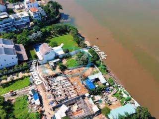 Đất biệt thự view sông khu compoud đường nguyễn văn hưởng p.thảo điền q2.dt  672m2, gía 120 tỷ