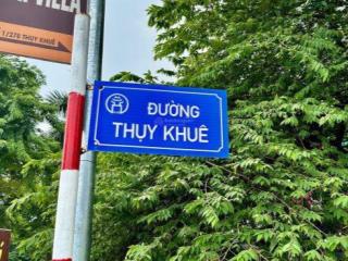 CẦN BÁN GẤP-89M ĐẤT MẶT PHỐ THỤY KHUÊ-MẶT TIỀN RỘNG-2THOÁNG-KINH DOANH SẦM UẤT