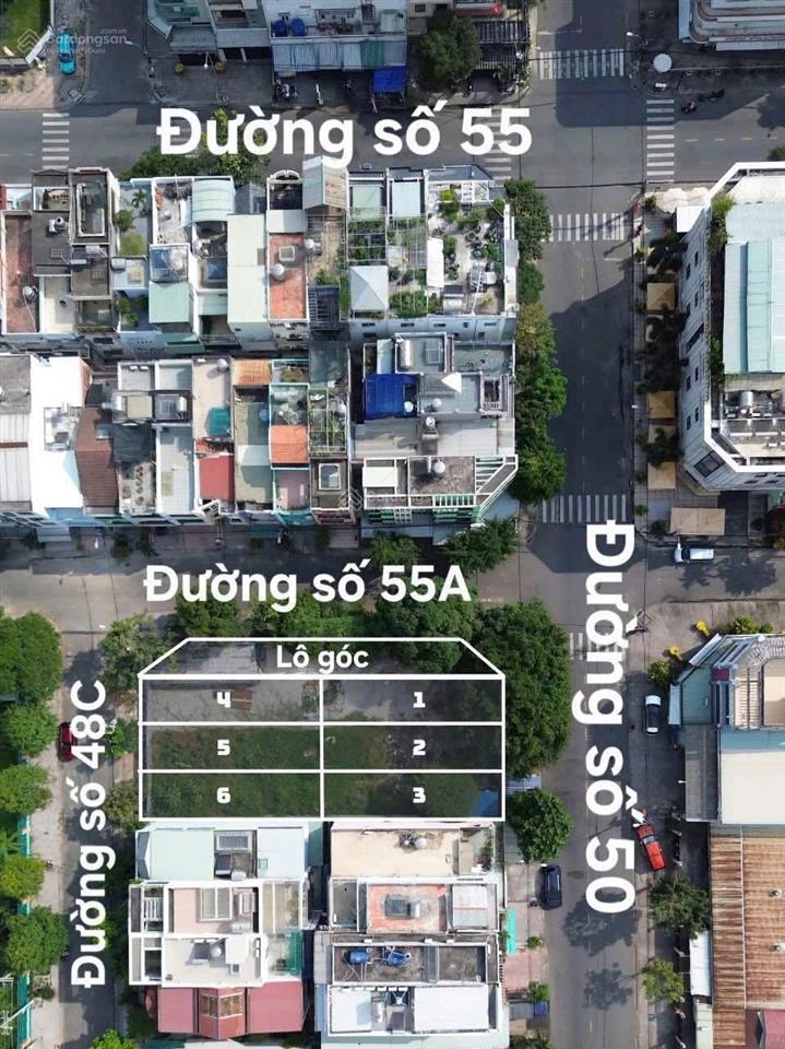 Bán đất góc 2 mặt tiền đường 55a & 50 phường tân tạo, quận bình tân. giá 21,5 tỷ