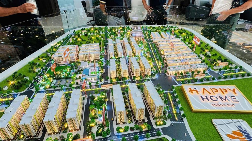 Dự án nhà ở xã hội đầu tiên mang thương hiệu vinhomes happy home. (vinhomes tràng cát).