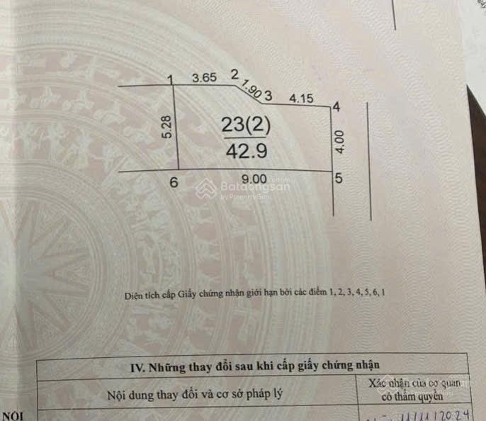 Bán gấp lô đất đẹp vị trí đắc địa đồng nhân vĩnh thanh