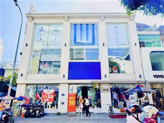 Cho thuê nhà mặt tiền số 223225227 nguyễn trãi, quận 1. dt 12x20m, 1 trệt 2 lầu, 300 tr/th