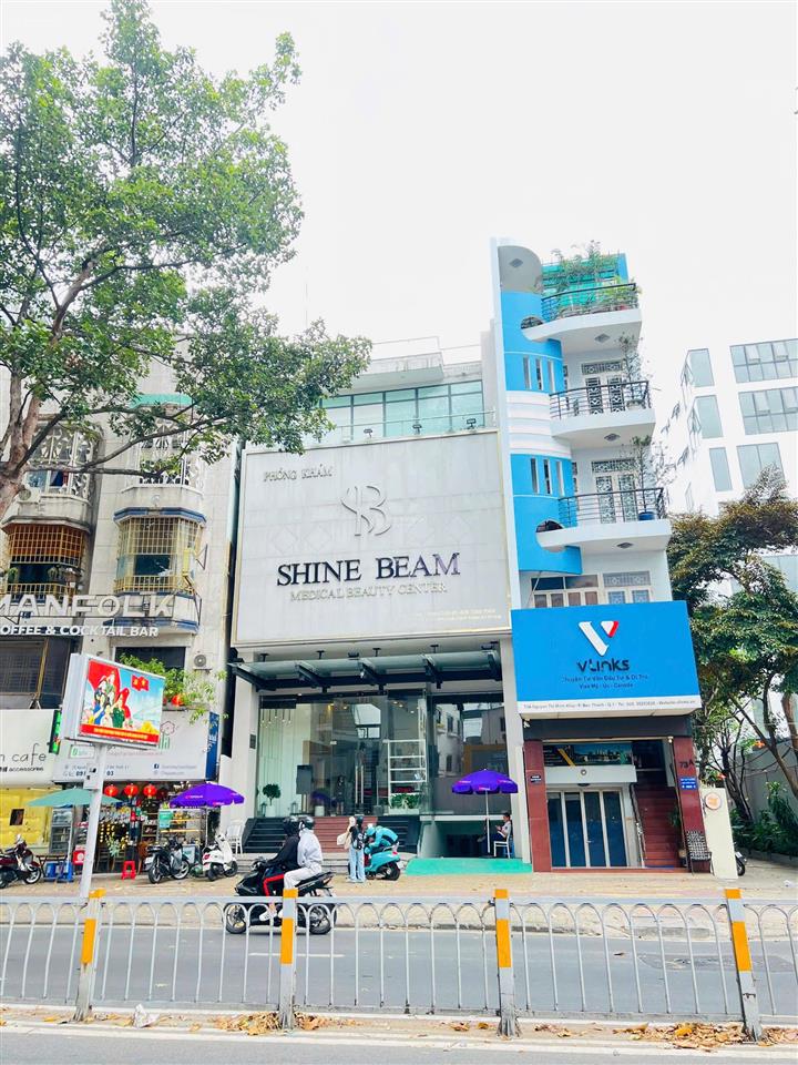Cho thuê tòa nhà 1.200m2, số 73a đường nguyễn thị minh khai, quận 1, 9.6x16m, 1 trệt 4 lầu, st