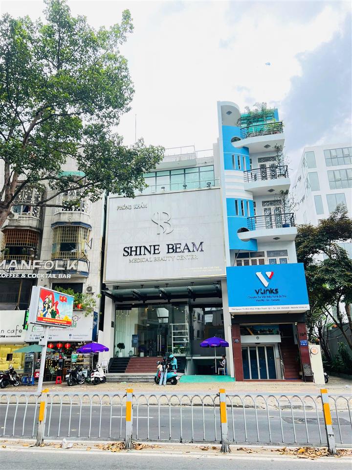 Cho thuê tòa nhà 1.200m2, số 73a đường nguyễn thị minh khai, quận 1, 9.6x16m, 1 trệt 4 lầu, st
