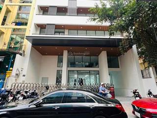 Cho thuê tòa nhà mới 1.900m2 siêu đẹp, số 35 hồ xuân hương, quận 3. dt14x20m, hầm, 7 tầng,pccc.