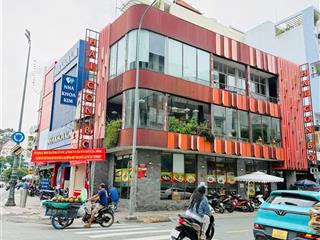 Cho thuê nhà góc 2mt 469c nguyễn thị minh khai quận 3, trệt 2 lầu, phù hợp quảng cáo, kinh doanh.