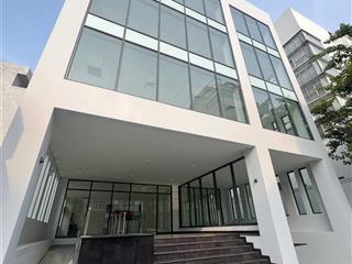 Cho thuê tòa nhà mới số 26 đường mai thị lựu, quận 1, 16.5x25m, 2 hầm 1 trệt 5 lầu, thang máy,pccc
