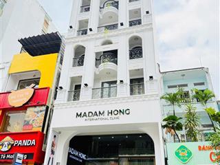 Cho thuê nhà mặt tiền số 4042 đường cao thắng, p.2, q3. dt 8x25m, 1 hầm 1 trệt 7 lầu tm, 360tr/th