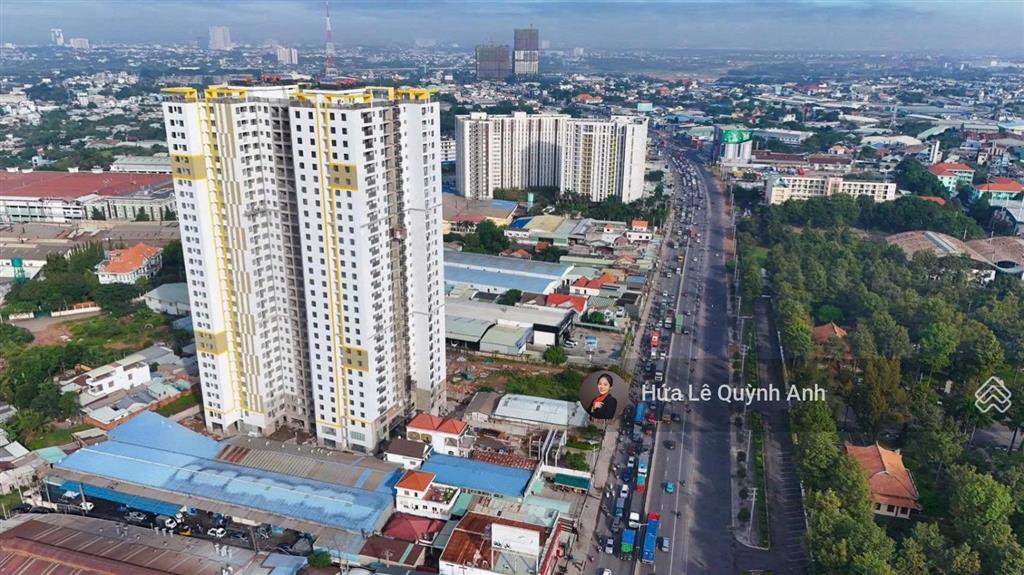 Căn hộ ở liền, không lo tài chính. chỉ 1.8 tỷ quá mềm, mặt tiền trục ql13, gần aeon mall