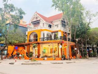 Bán biệt thự mỹ đình  lô góc  view vườn hoa  kinh doanh tốt. 160m2 x4t mt18m  giá 62 tỷ.