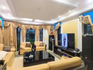 Chính chủ bán siêu biệt phủ đẹp nhất kđt an lạc  lô góc  nội thất xịn. 520m2 x4t  mt40m  128 tỷ