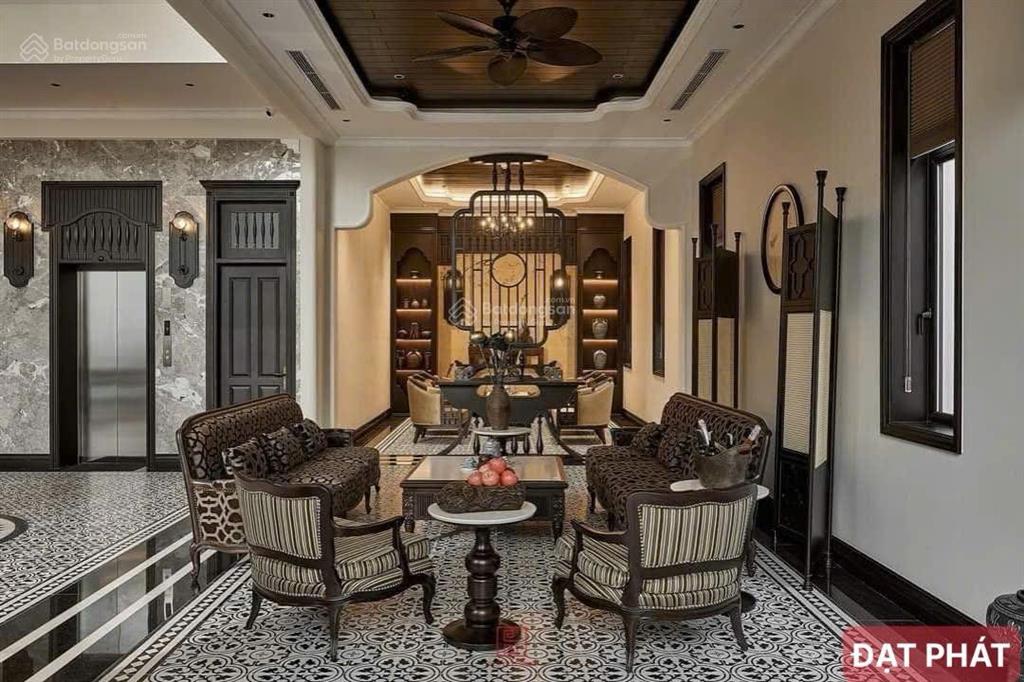 Bán biệt phủ ba đình  nội thất kiến trúc indochine  có hoàn công. 420m2 x 6t mt16m  giá 495 tỷ.