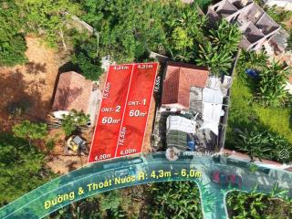 Bán 2 lô f0 60m2 tại liên khê, tp thủy nguyên ngõ ô tô đỗ đất giá đầu tư chỉ 450 triệu.