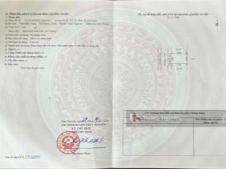Bán lô đất tđc bấc vang, dương quan, tp thủy nguyên ngay cạnh kcn vsip