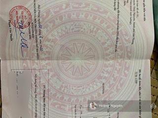 Bán đất đường thôn kiền bái nay là phường lê hồng phong tp thủy nguyên đường thông ô tô tránh nhau