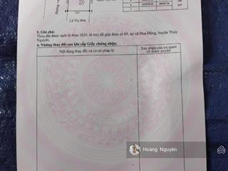 Bán lô đất mặt đường trải nhựa tdp bái ngoài, hoa động, tp thủy nguyên tuyến 2 đường 203