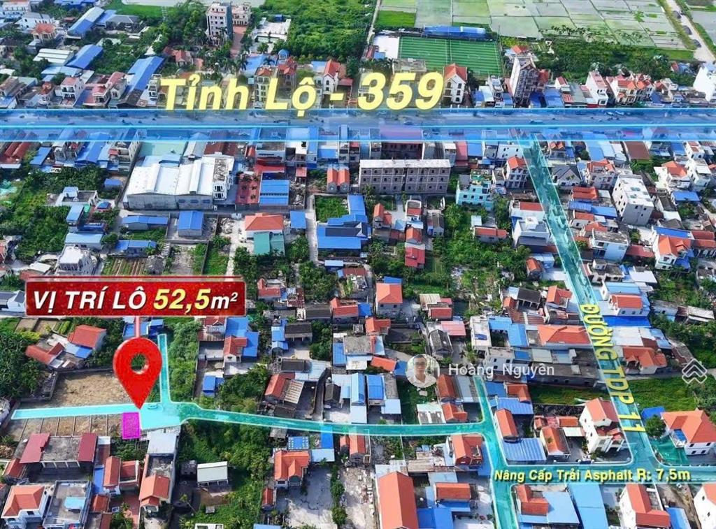 Bán gấp lô đất giá rẻ tại phạm ngũ lão ngay gần đường tỉnh 359, gần kcn vsip thủy nguyên