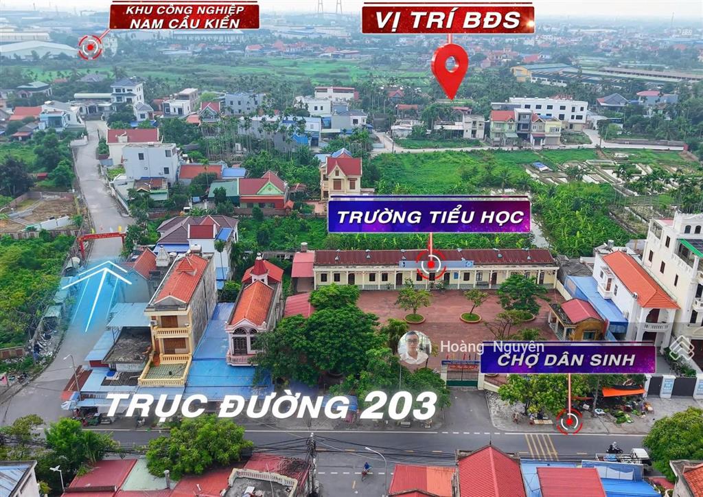 Mở bán 10 lô f0 phường thiên hương, thủy nguyên, hải phòng ngay kcn nam cầu kiền