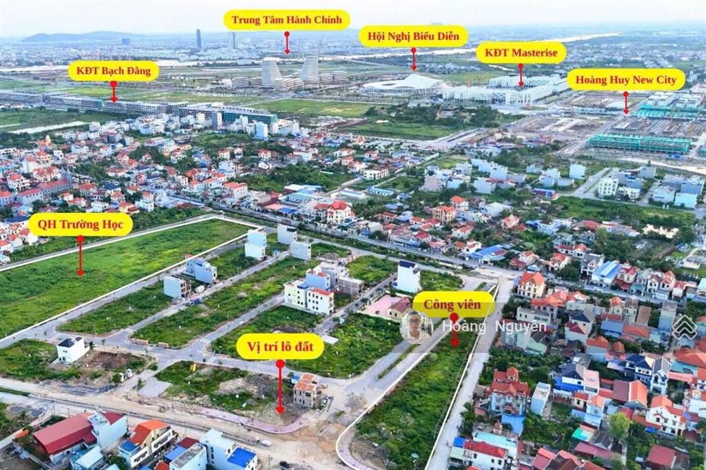 Bán lô góc siêu đẹp trục chính khu tdc bắc sông cấm thủy nguyên, tp hải phòng