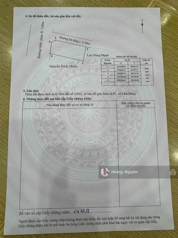 Bán lô góc mặt đường tuyến 2 đường 203 lâm động, thủy nguyên vị trí đẹp kinh doanh buôn bán tốt