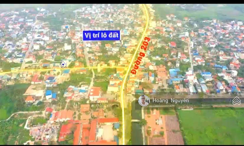 Bán lô góc mặt đường tuyến 2 đường 203 lâm động, thủy nguyên vị trí đẹp kinh doanh buôn bán tốt