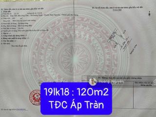 Bán lô biệt thự 120m trục đường 26m tdc áp tràn gần tthc thủy nguyên và kcn vsip