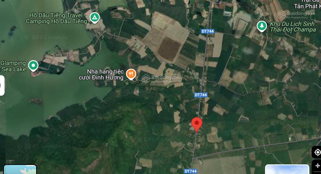 Chính chủ cần bán nhanh lô đất mặt tiền đường dt 744, định an, dầu tiếng, tp.hcm