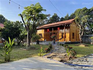Nhà vườn gỗ tự nhiên  không gian nghỉ dưỡng lý tưởng tại hòa phú, hòa vang.  ngay 0905 257 ***