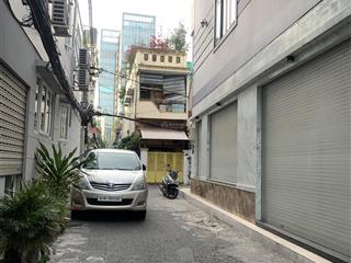 Tôn thất tùng quận 1, hẻm ô tô, kinh doanh, dt 50m2 xây 5 tấm, ngang 4m, 1 nhà ra mt, chỉ 13.8 tỷ
