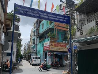 Đất vườn chuối quận 3, hẻm thông rộng, gần trường, chợ bệnh viện, dt 36m2, ngang 3.9m, nhích 6 tỷ