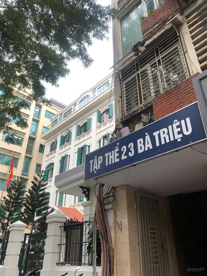 Nhà tập thể quận uỷ 23 bà triệu sát hồ gươm, tiết kiệm thời gian đi học & làm, sđcc, chỉ 4.75 tỷ