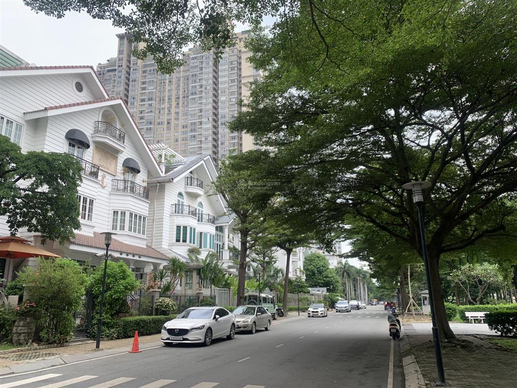 Nhà biệt thự lô góc saigon pearl 279m2 kc 3 tầng có hầm, góc mt 22m, hiếm đỉnh view sông, 280 tỷ